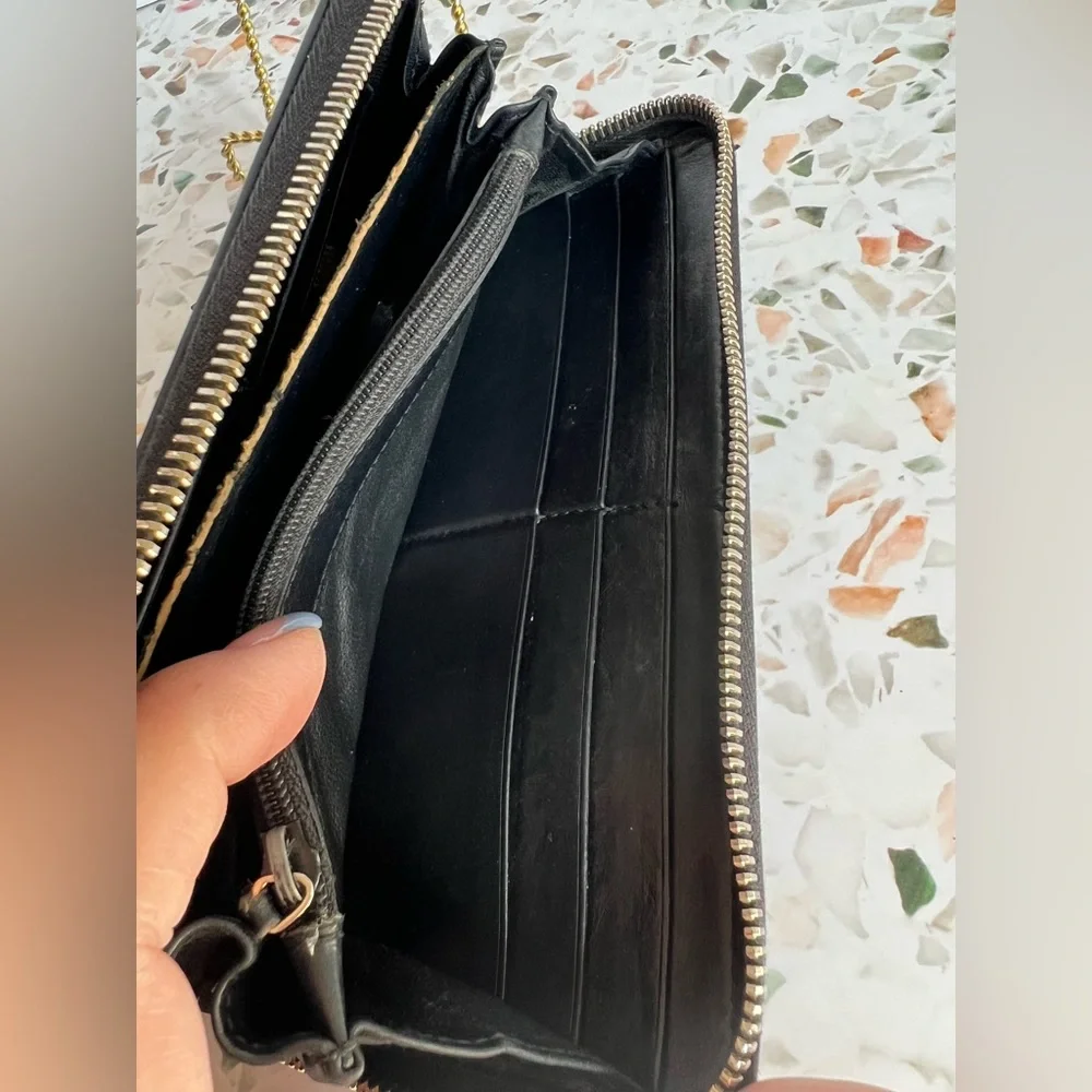 GUCCI Leather & Bamboo Wallet - Picture 4 of 14